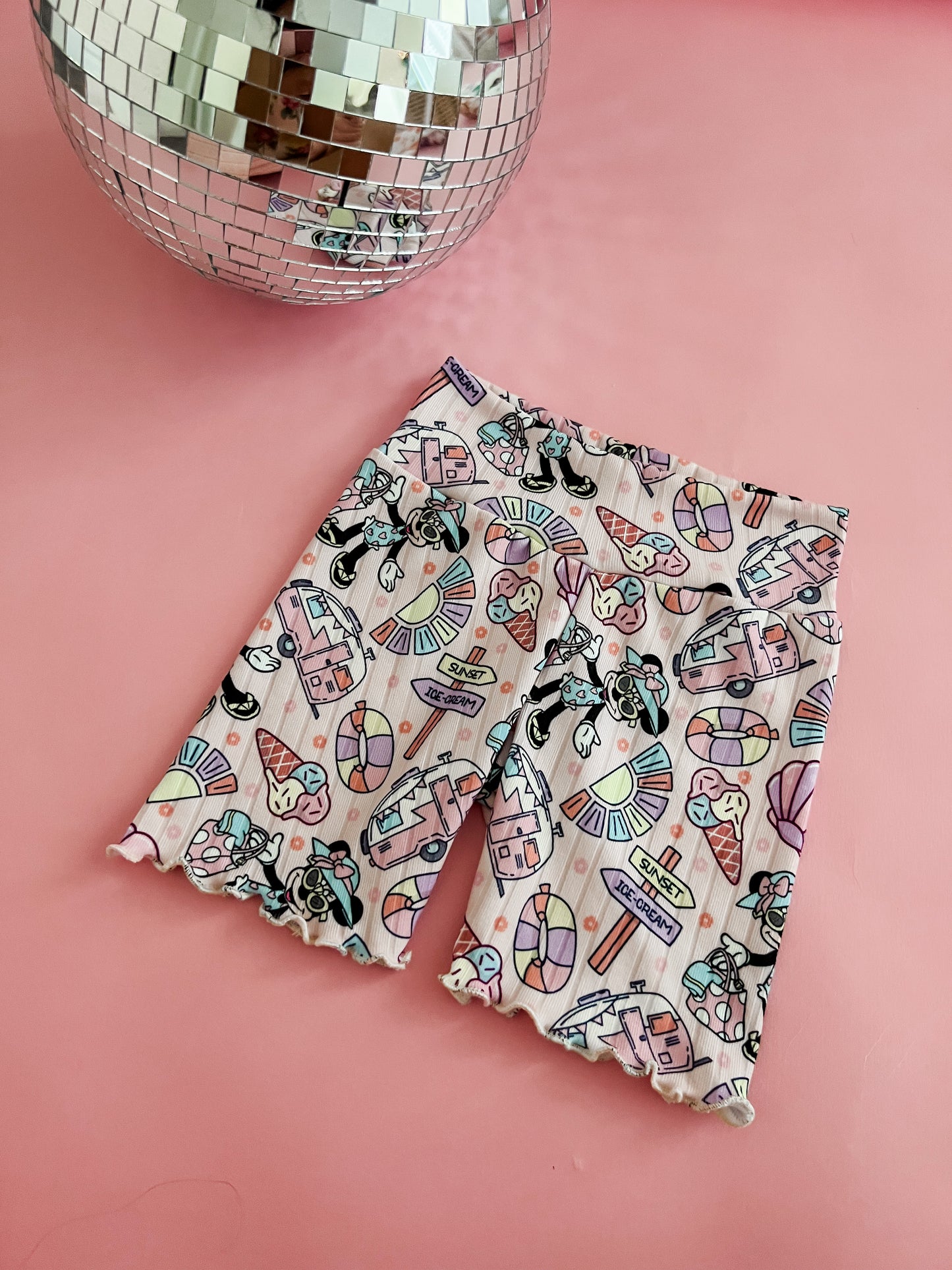 Magical Mouse | Biker Shorts
